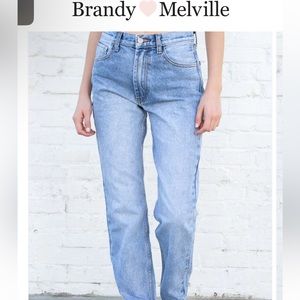 Brandy Melville Molly Blue Wash Jeans
